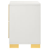 Marceline 2-drawer Nightstand White - Tampa Furniture Outlet