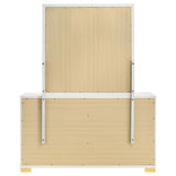 Marceline 6-drawer Dresser with Mirror White - Tampa Furniture Outlet
