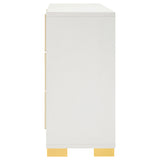Marceline 6-drawer Dresser White - Tampa Furniture Outlet