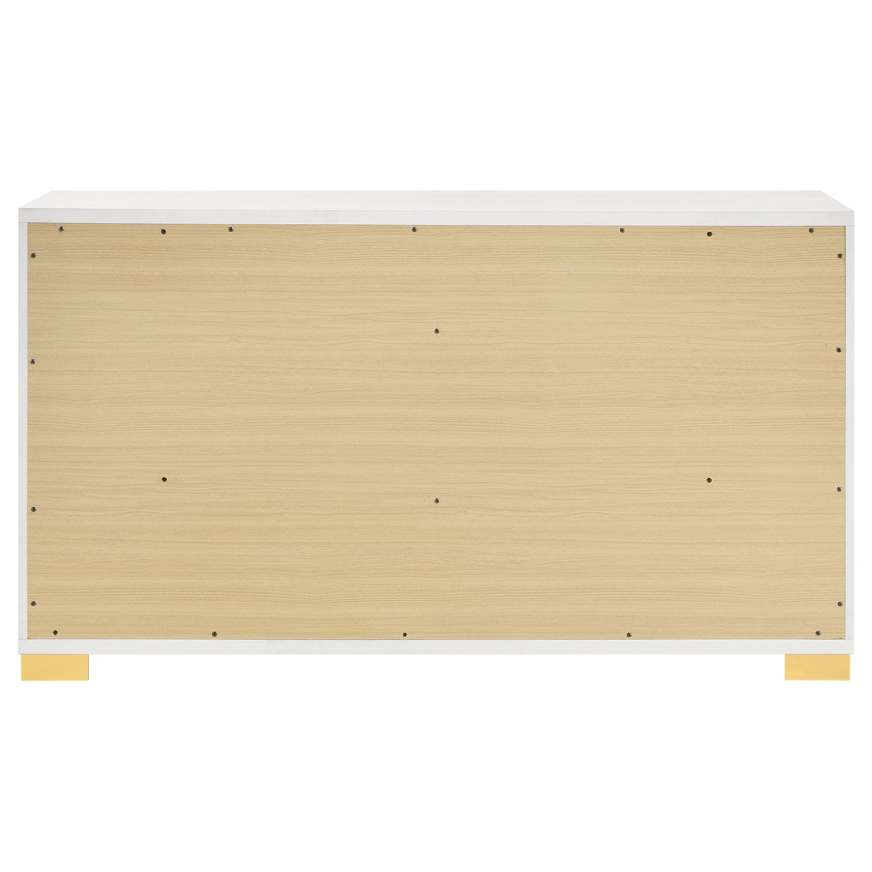 Marceline 6-drawer Dresser White - Tampa Furniture Outlet