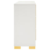 Marceline 6-drawer Dresser White - Tampa Furniture Outlet