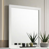 Marceline Dresser Mirror White - Tampa Furniture Outlet