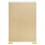Marceline 5-drawer Bedroom Chest White - Tampa Furniture Outlet