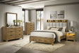 Tampa Furniture Outlet - Coaster - Henderson 5-piece Queen Bedroom Set Medium Oak - 222971Q-S5