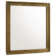 Tampa Furniture Outlet - Coaster - Henderson Dresser Mirror Medium Oak - 222974