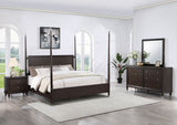 Tampa Furniture Outlet - Coaster - Emberlyn 4-piece Queen Bedroom Set Brown - 223061Q-S4