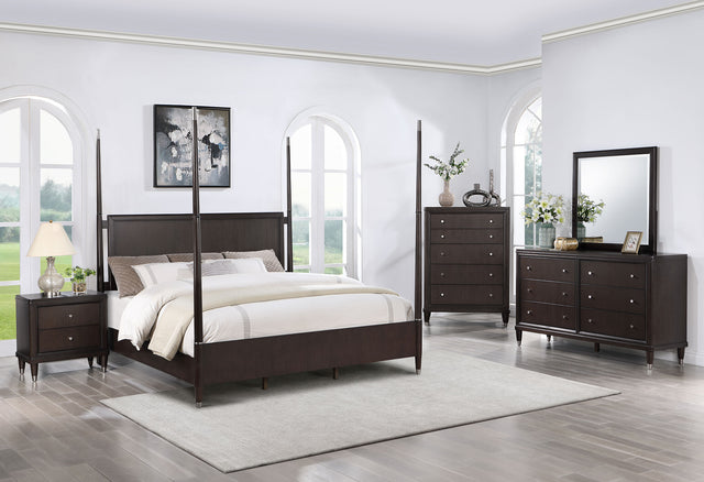 Tampa Furniture Outlet - Coaster - Emberlyn 5-piece Queen Bedroom Set Brown - 223061Q-S5