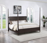 Emberlyn Wood Queen Poster Bed Brown - Tampa Furniture Outlet
