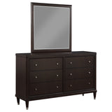 Tampa Furniture Outlet - Coaster - Emberlyn 6-drawer Dresser with Mirror Brown - 223063M