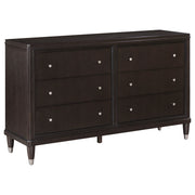 Tampa Furniture Outlet - Coaster - Emberlyn 6-drawer Dresser Brown - 223063