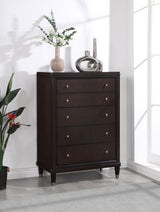 Emberlyn 5-drawer Bedroom Chest Brown - Tampa Furniture Outlet