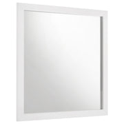 Tampa Furniture Outlet - Coaster - Ines Dresser Mirror White High Gloss - 223094