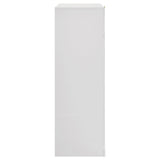 Ines 5-drawer Bedroom Chest of Drawers White High Gloss