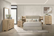 Tampa Furniture Outlet - Coaster - Arielle 5-piece Queen Bedroom Set Light Oak - 223111Q-S5