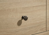 Arielle 6-drawer Bedroom Dresser with Mirror Light Oak