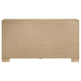 Arielle 6-drawer Bedroom Dresser Cabinet Light Oak
