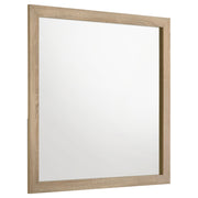 Tampa Furniture Outlet - Coaster - Arielle Dresser Mirror Light Oak - 223114