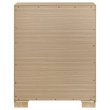 Arielle 4-drawer Bedroom Chest of Drawers Light Oak