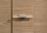 Leanne 5-piece Eastern King Bedroom Set Light Oak