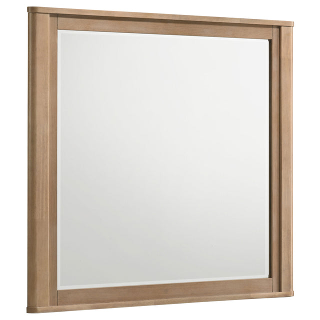 Tampa Furniture Outlet - Coaster - Leanne Dresser Mirror Light Oak - 223134