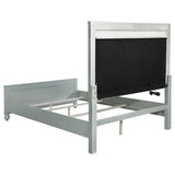 Gunnison 5-piece Eastern King Bedroom Set Silver Metallic - Tampa Furniture Outlet
