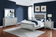 Tampa Furniture Outlet - Coaster - Gunnison 4-piece Queen Bedroom Set Silver Metallic - 223211Q-S4