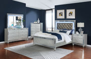Tampa Furniture Outlet - Coaster - Gunnison 5-piece Queen Bedroom Set Silver Metallic - 223211Q-S5
