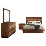 Winslow 4-piece Queen Bedroom Set Smokey Walnut - Tampa Furniture Outlet