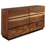 Winslow 5-piece Queen Bedroom Set Smokey Walnut - Tampa Furniture Outlet