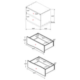 Winslow 4-piece Queen Bedroom Set Smokey Walnut - Tampa Furniture Outlet