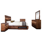 Winslow 5-piece Queen Bedroom Set Smokey Walnut - Tampa Furniture Outlet