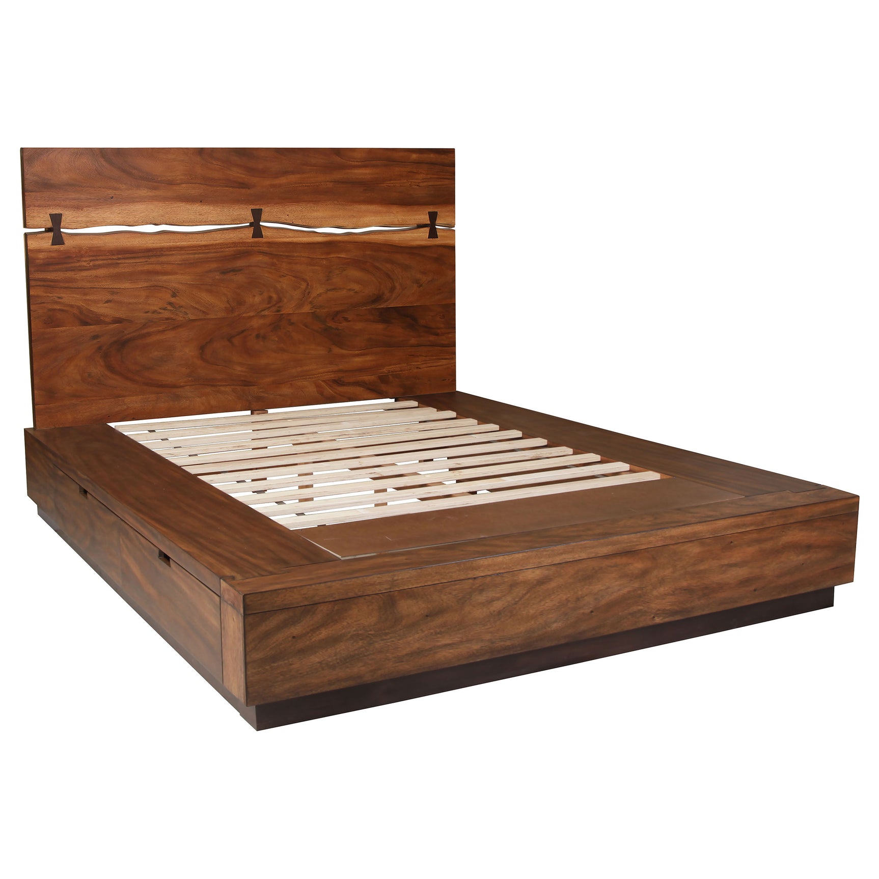 Winslow 5-piece Queen Bedroom Set Smokey Walnut - Tampa Furniture Outlet