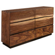 Tampa Furniture Outlet - Coaster - Winslow 6-drawer Dresser Smokey Walnut - 223253