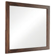 Tampa Furniture Outlet - Coaster - Winslow Dresser Mirror Smokey Walnut - 223254