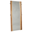 Tampa Furniture Outlet - Coaster - Winslow 31 x 76 Inch Standing Floor Mirror Smokey Walnut - 223256