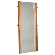 Tampa Furniture Outlet - Coaster - Winslow 31 x 76 Inch Standing Floor Mirror Smokey Walnut - 223256