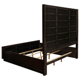 Durango 4-piece California King Bedroom Set Peppercorn - Tampa Furniture Outlet