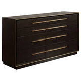 Durango 5-piece Queen Bedroom Set Smoked Peppercorn - Tampa Furniture Outlet