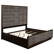Tampa Furniture Outlet - Coaster - Durango 77-inch Queen Panel Bed Smoked Peppercorn - 223261Q