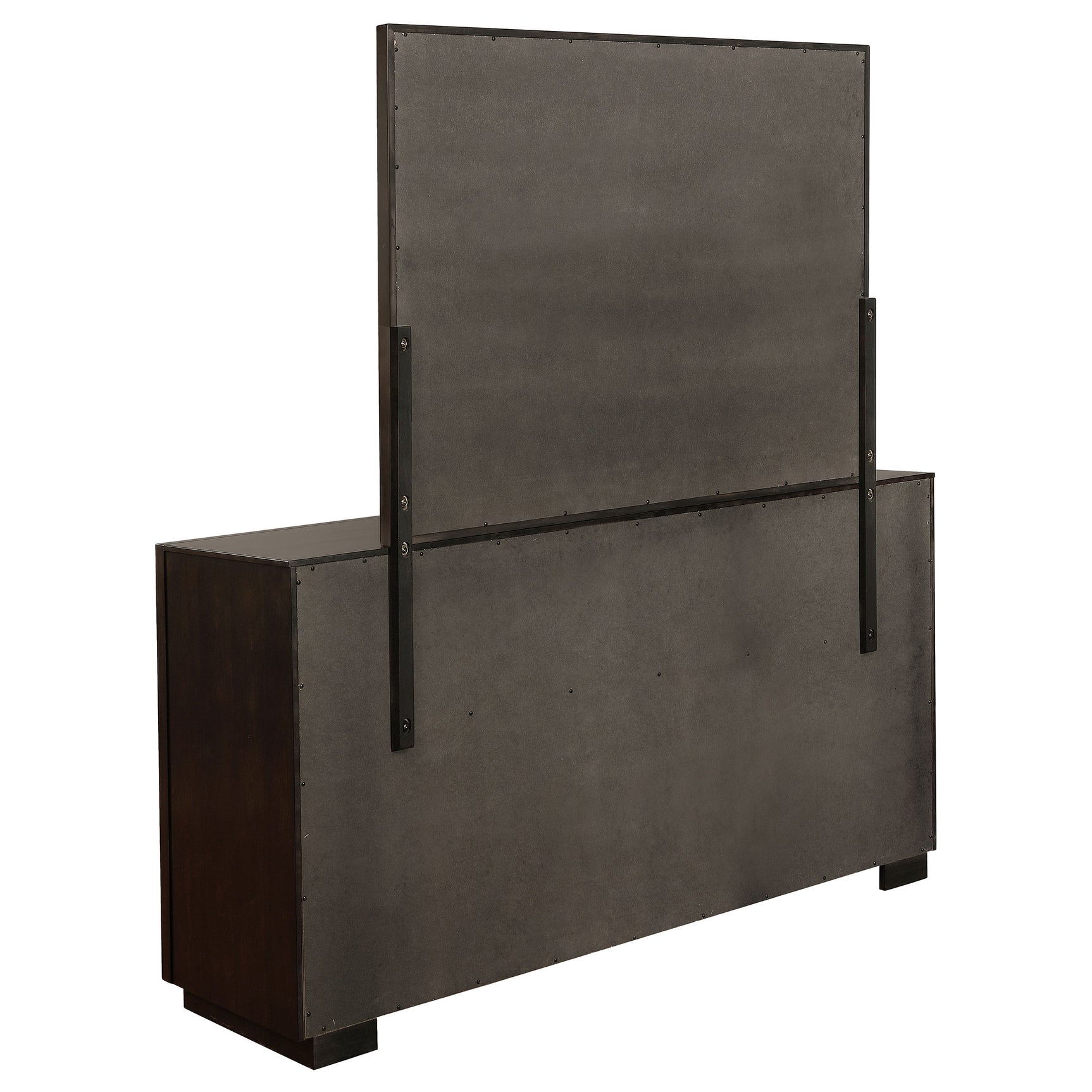 Durango 8-drawer Dresser with Mirror Smoked Peppercorn - Tampa Furniture Outlet