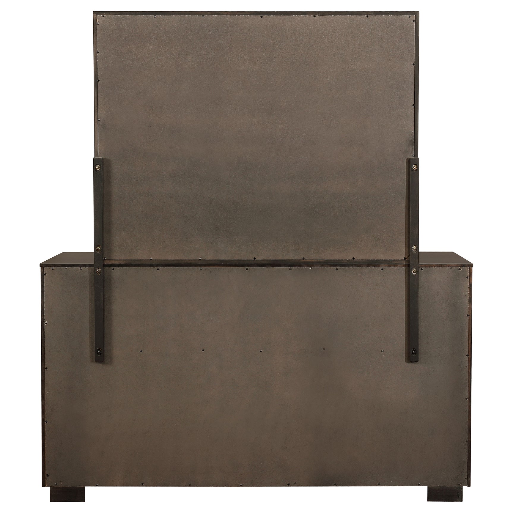 Durango 8-drawer Dresser with Mirror Smoked Peppercorn - Tampa Furniture Outlet