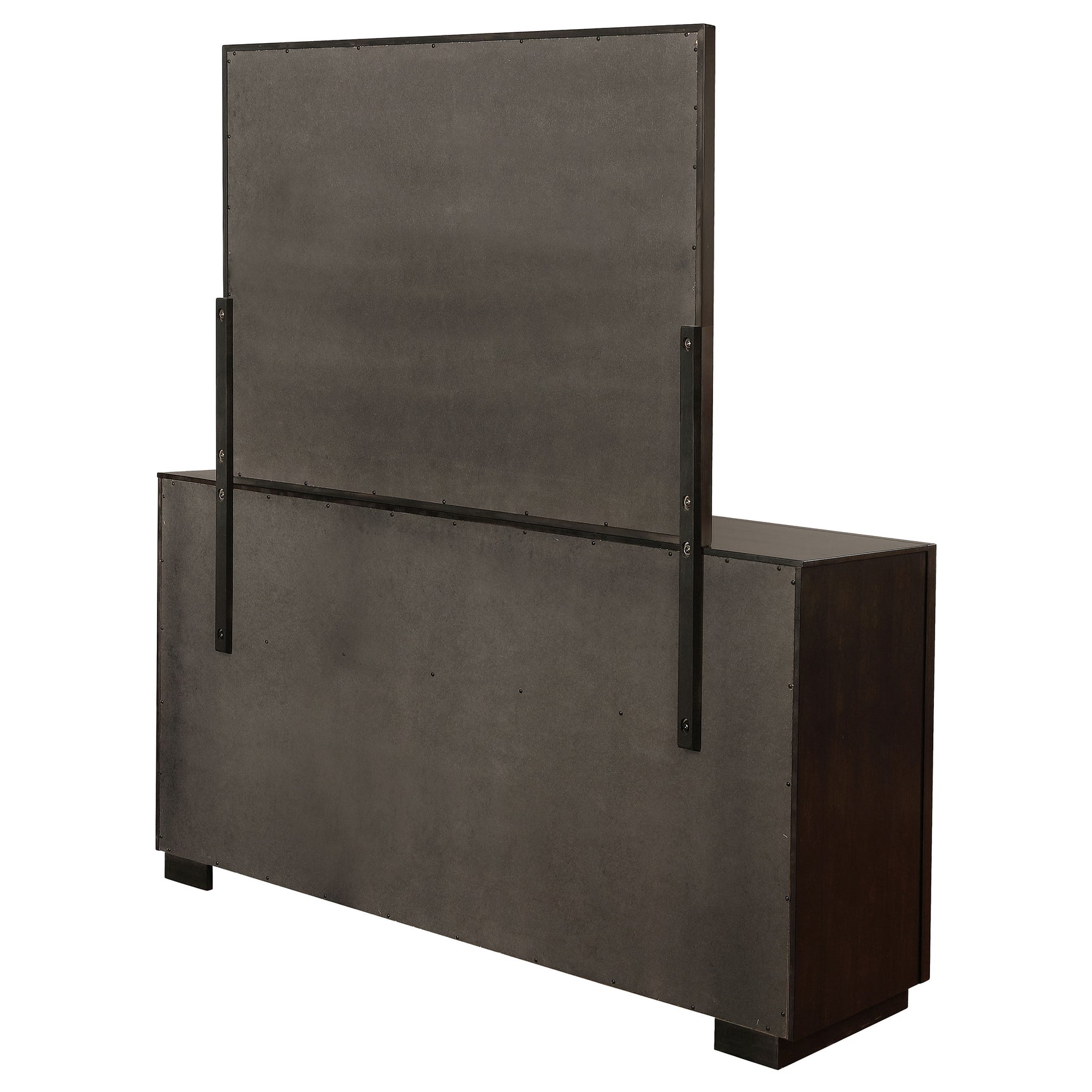 Durango 8-drawer Dresser with Mirror Smoked Peppercorn - Tampa Furniture Outlet