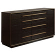 Tampa Furniture Outlet - Coaster - Durango 8-drawer Dresser Smoked Peppercorn - 223263