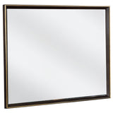 Tampa Furniture Outlet - Coaster - Durango Dresser Mirror Smoked Peppercorn - 223264