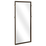 Tampa Furniture Outlet - Coaster - Durango 80-inch Standing Floor Mirror Smoked Peppercorn - 223270