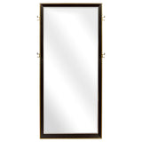 Durango 80-inch Standing Floor Mirror Smoked Peppercorn - Tampa Furniture Outlet