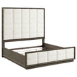Tampa Furniture Outlet - Coaster - Durango 80-inch Eastern King Panel Bed Taupe Oak - 223271KE