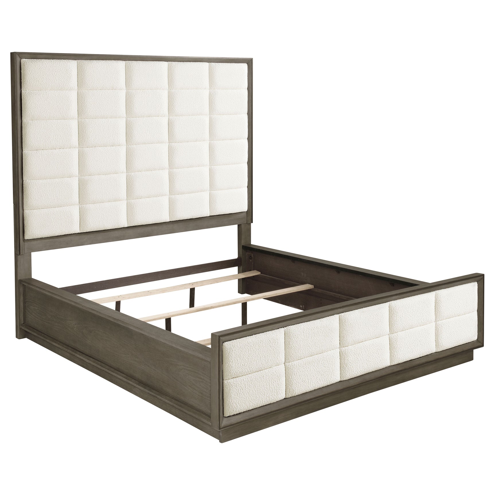 Durango 4-piece California King Bedroom Set Taupe Oak - Tampa Furniture Outlet