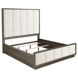 Durango 5-piece California King Bedroom Set Taupe Oak - Tampa Furniture Outlet