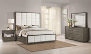 Tampa Furniture Outlet - Coaster - Durango 4-piece Queen Bedroom Set Taupe Oak - 223271Q-S4